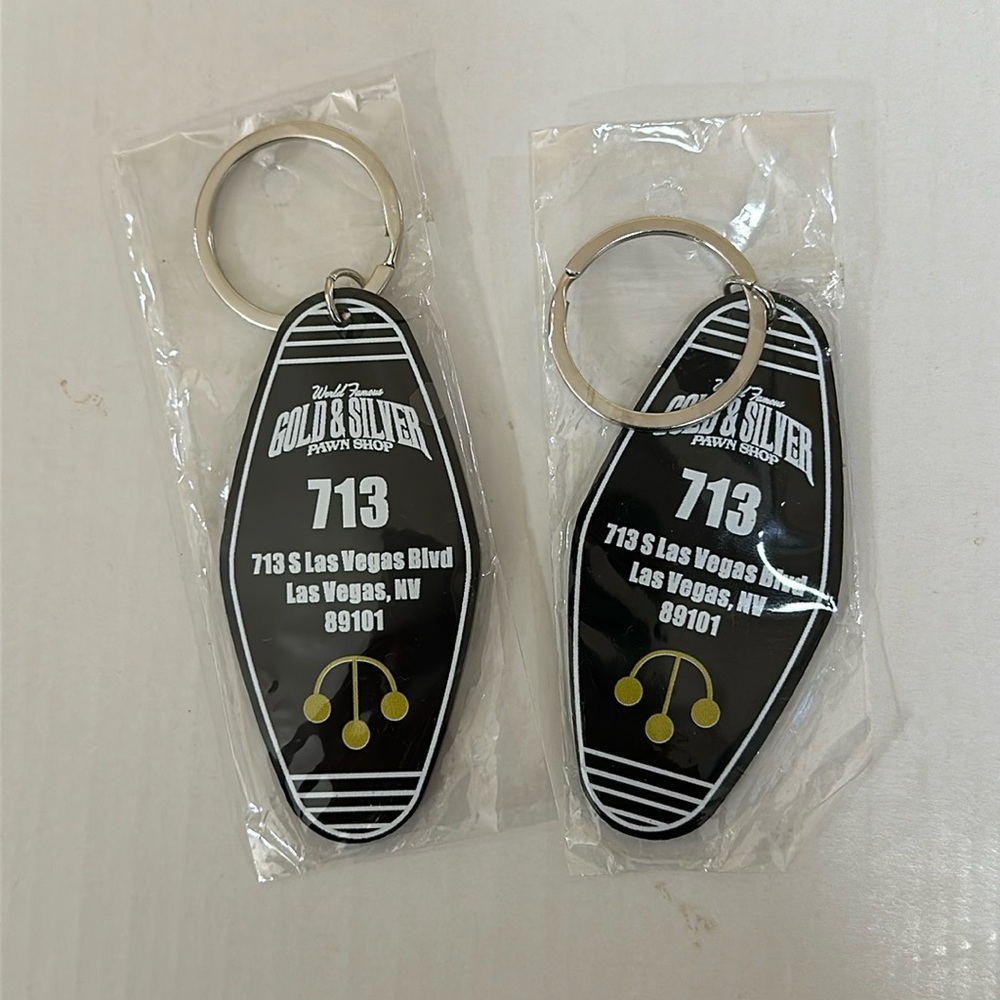 Gold & Silver Pawn Shop keychains